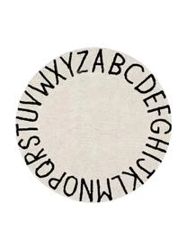 Lorena Canals Runder Teppich ABC Mit Buchstaben Design