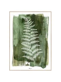 Gerahmter Digitaldruck White Fern