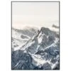 Gerahmter Digitaldruck White Mountain