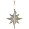 Handgefertigte Baumanhänger Serafina Star H 8 Cm, 2 Stück
