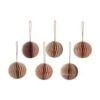 Broste Copenhagen Baumanhänger Ball, 6 Stück