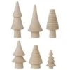 Bloomingville Deko-Bäume Rias, 6 Stück
