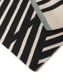 Handgewebter Wollteppich Stripes Mit Blockstreifen 7 Handgewebter Wollteppich Stripes Mit Blockstreifen – Bild 7