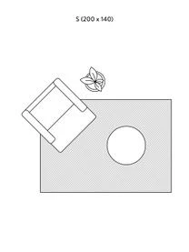 Handgewebter Wollteppich Stripes Mit Blockstreifen 3 Handgewebter Wollteppich Stripes Mit Blockstreifen – Bild 3