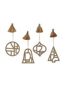 Broste Copenhagen Baumanhänger Fili, 4er-Set