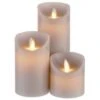 LED-Kerzen Glowing Flame, 3-tlg.