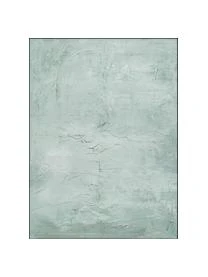 Handgemaltes Leinwandbild Simple Living Mit Holzrahmen